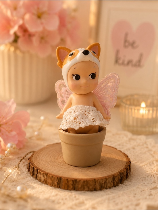 Other - Sonny angels 3D print flower pot for ( doll not included )